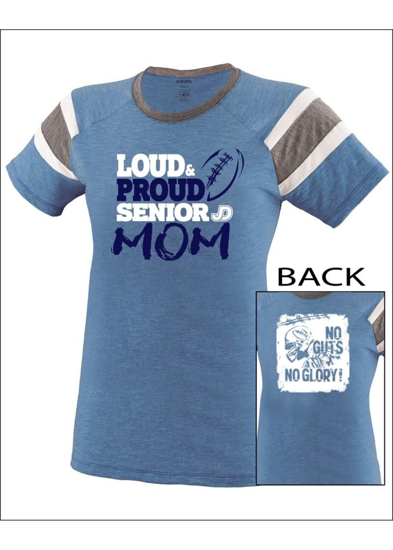 Senior Baseball Mom T-Shirt - Personalized Spiritwear