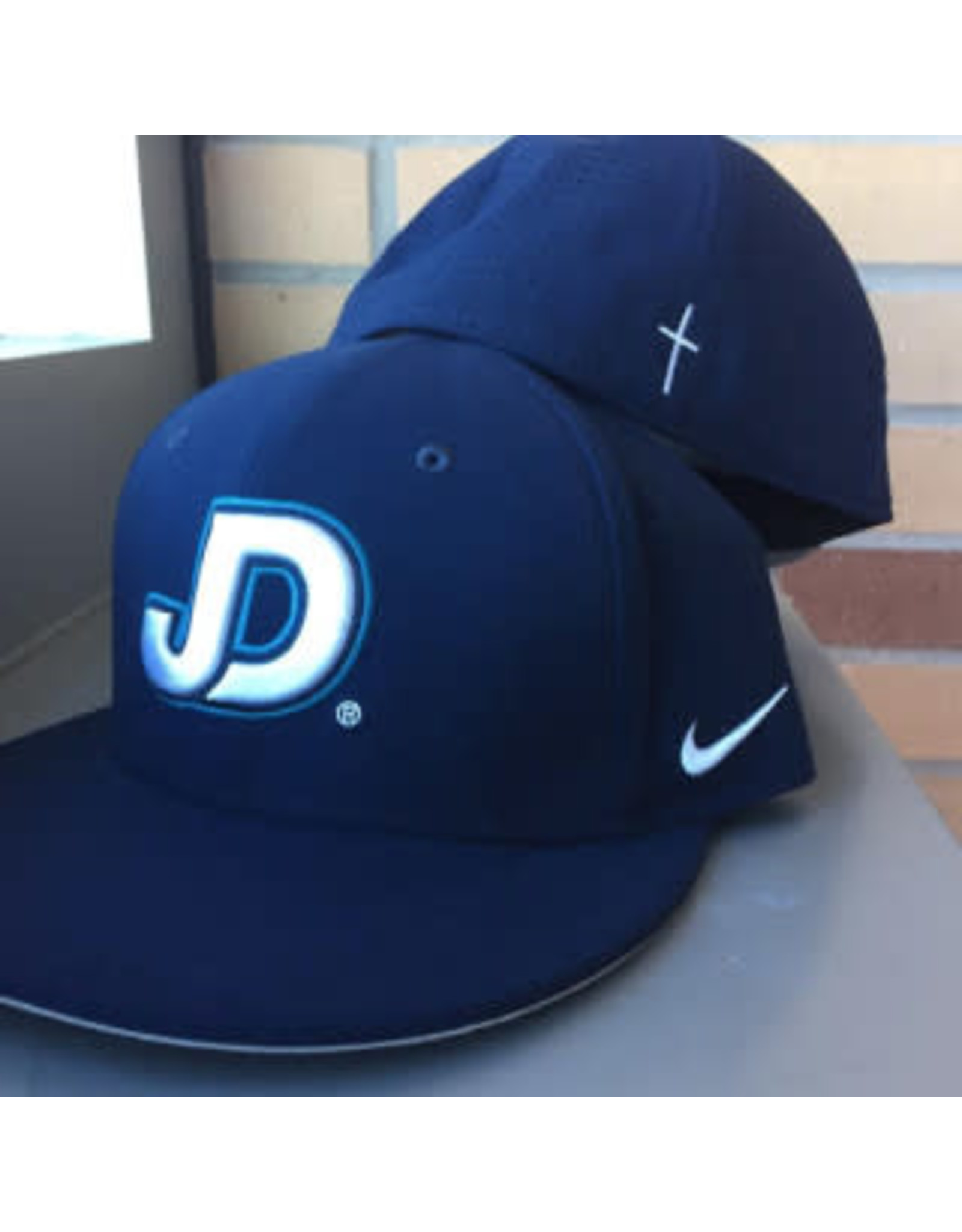 NON-UNIFORM Cap - JD Nike True Dri-fit Flat bill baseball hat, fitted
