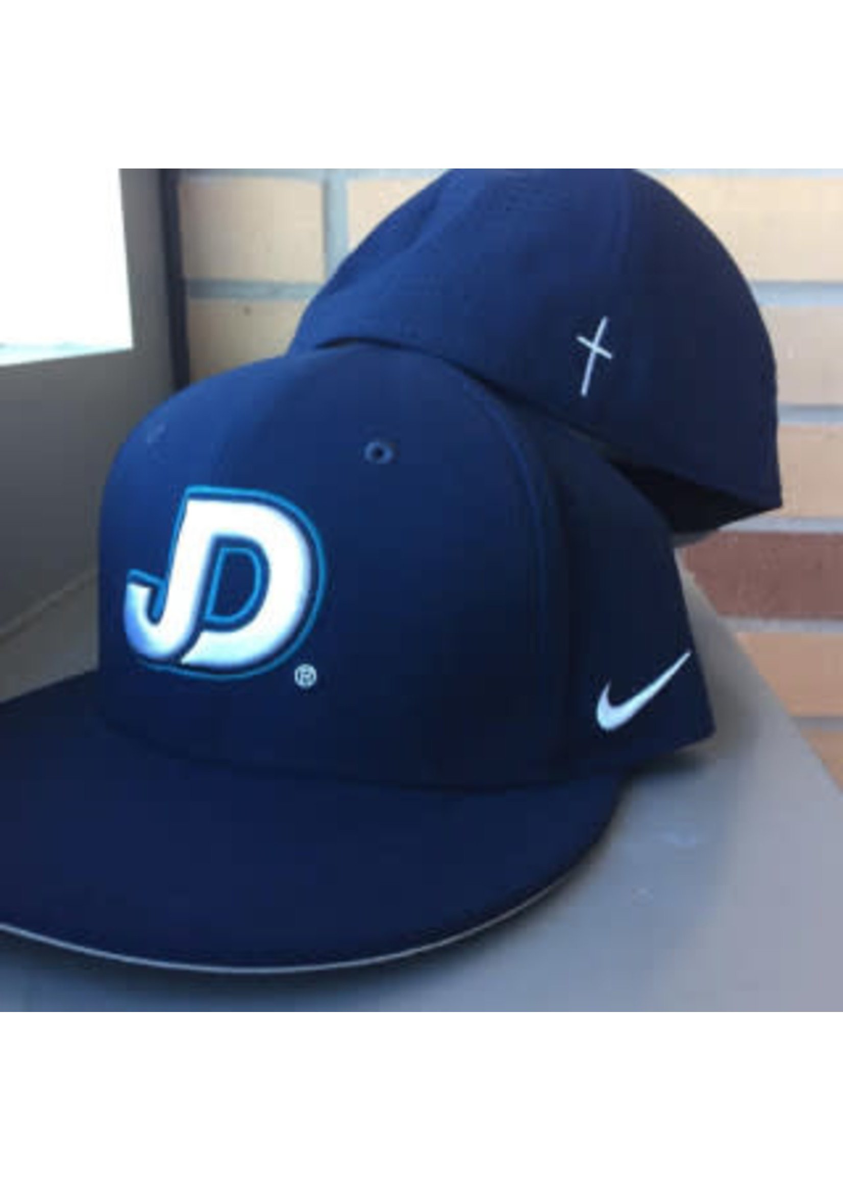 Cap - JD Nike True Dri-fit Flat bill baseball hat, fitted - Saint Paul's  Place