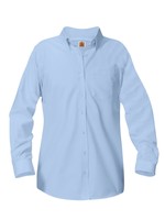 UNIFORM Girls Oxford Long Sleeve - Blue