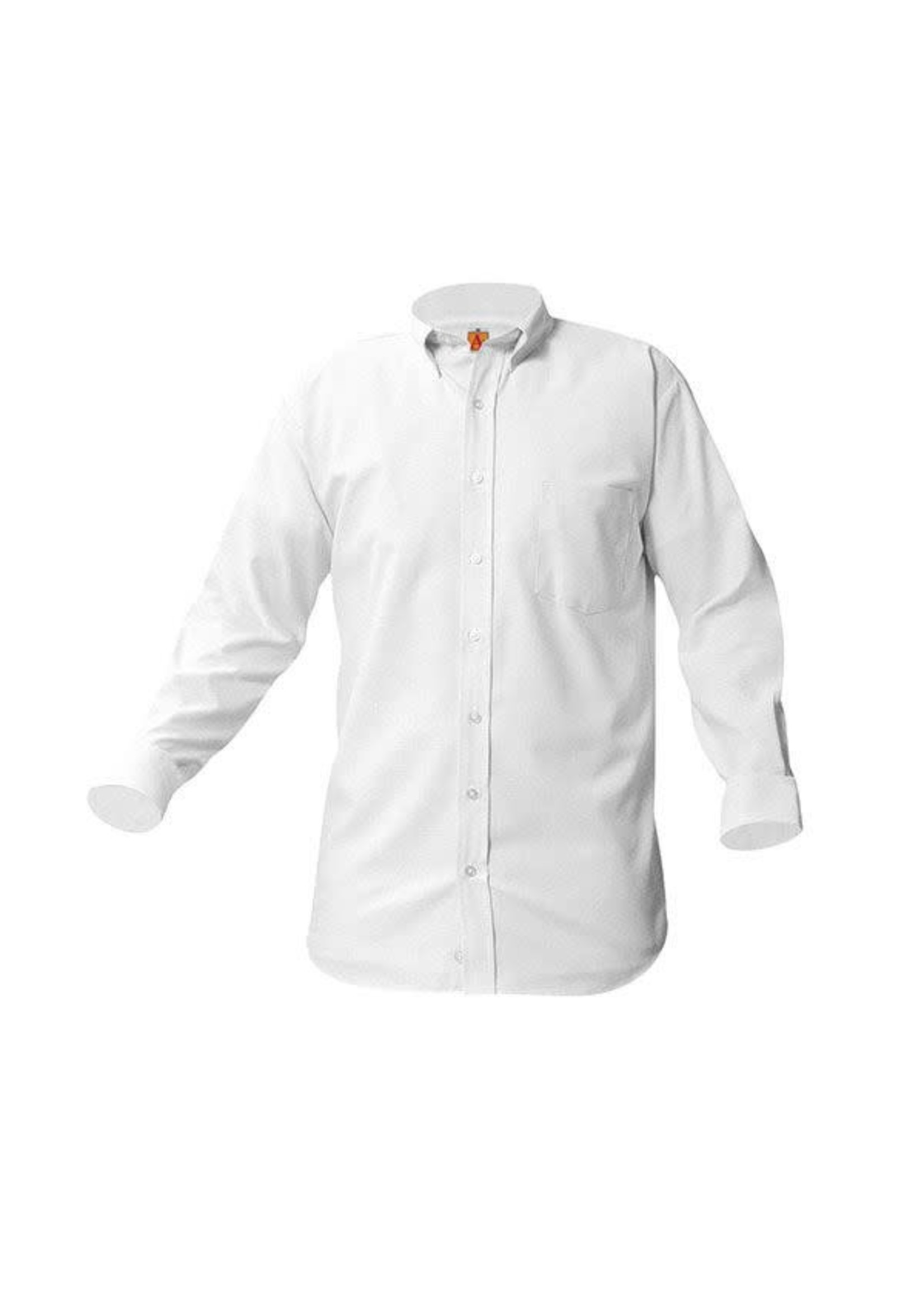 Boys Uniform Short Sleeve Oxford Button Down Shirt