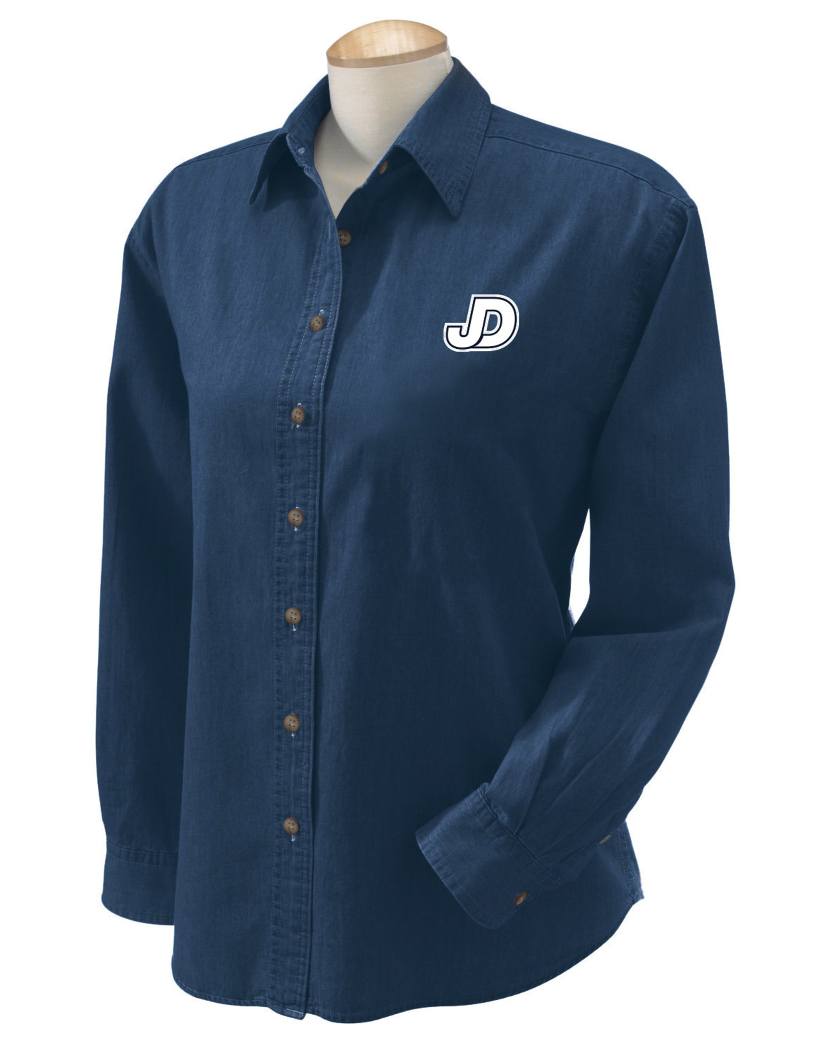 NON-UNIFORM Shirt - JD Denim Ladies long sleeve