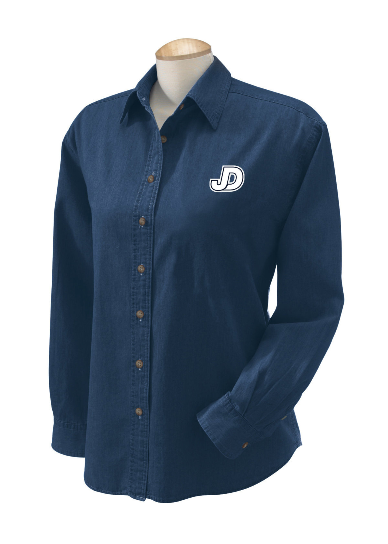 NON-UNIFORM Shirt - JD Denim Ladies long sleeve