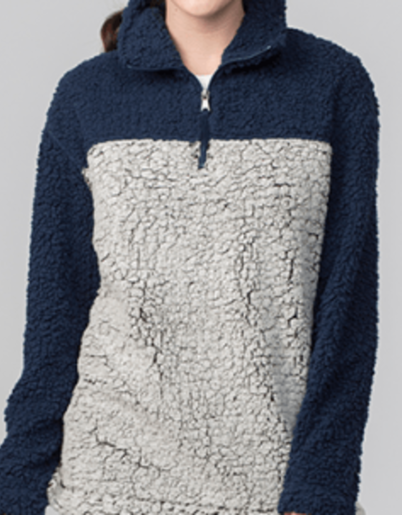 sherpa pullover custom