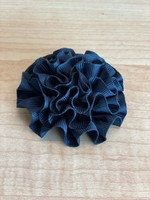 UNIFORM Hair - Small Rosette Pony, navy hair accessory, FBE13