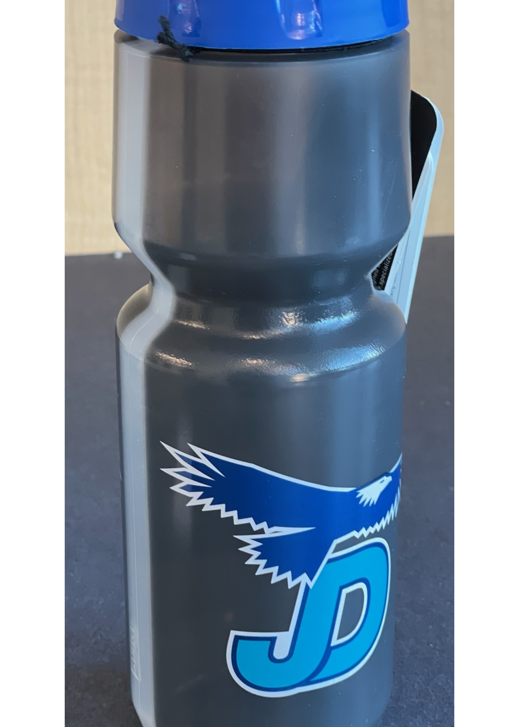 NON-UNIFORM Beverage - JD Water bottle, gray with blue cap