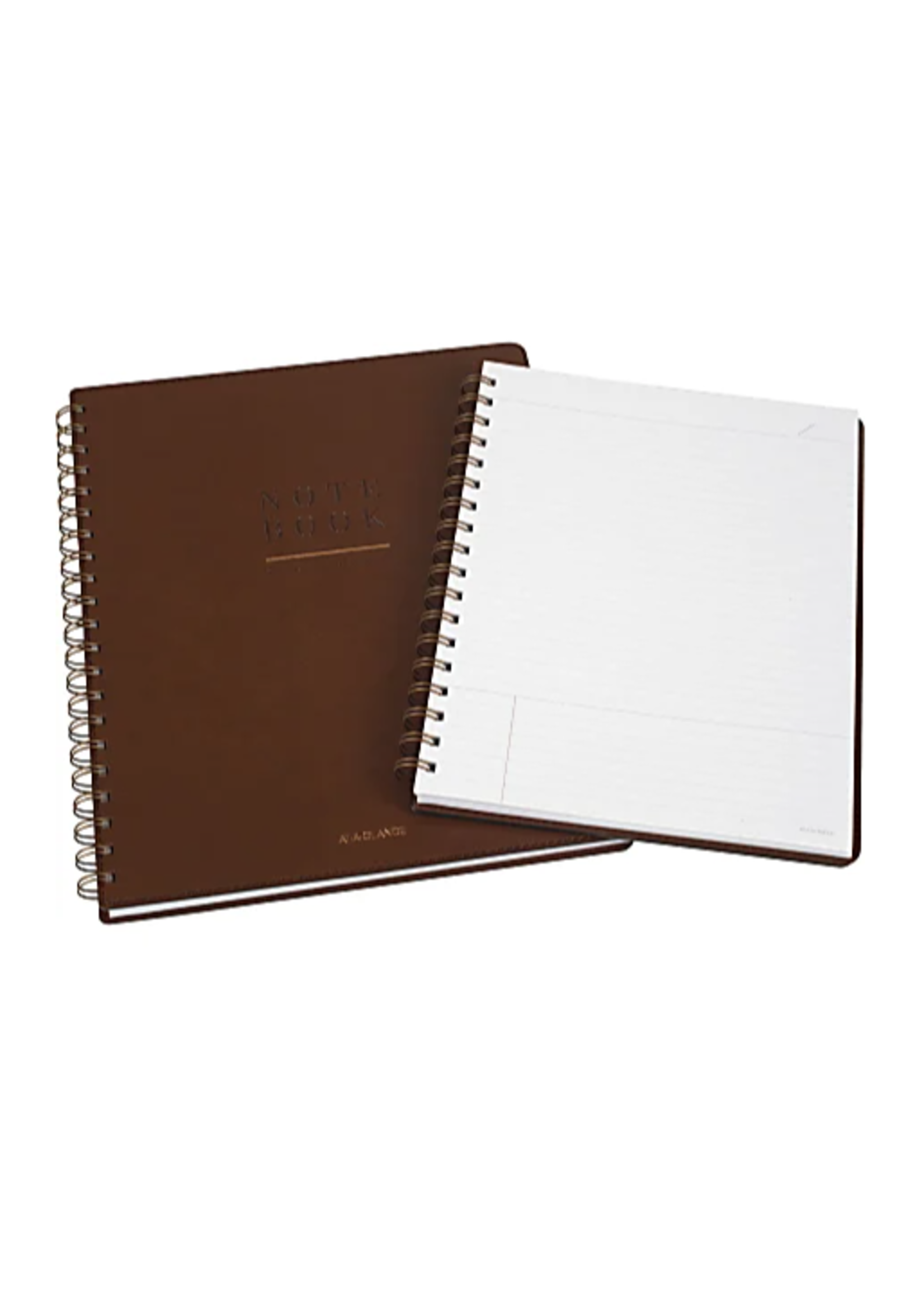 NON-UNIFORM JD Notebook - Wirebound 9"11" - Faux Leather Cover