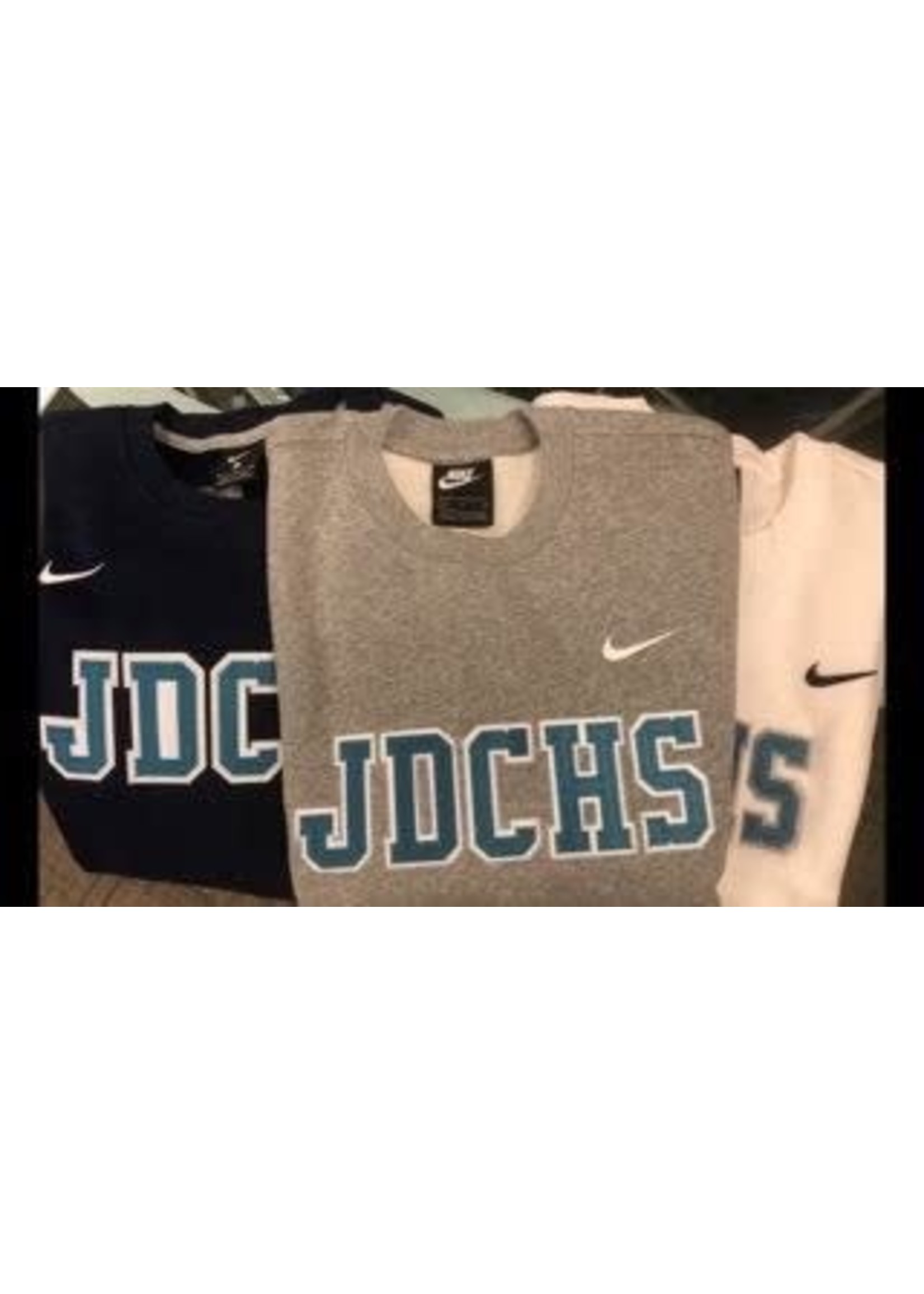 NON-UNIFORM JDCHS Tackle Twill Nike Crewneck unisex sweatshirt