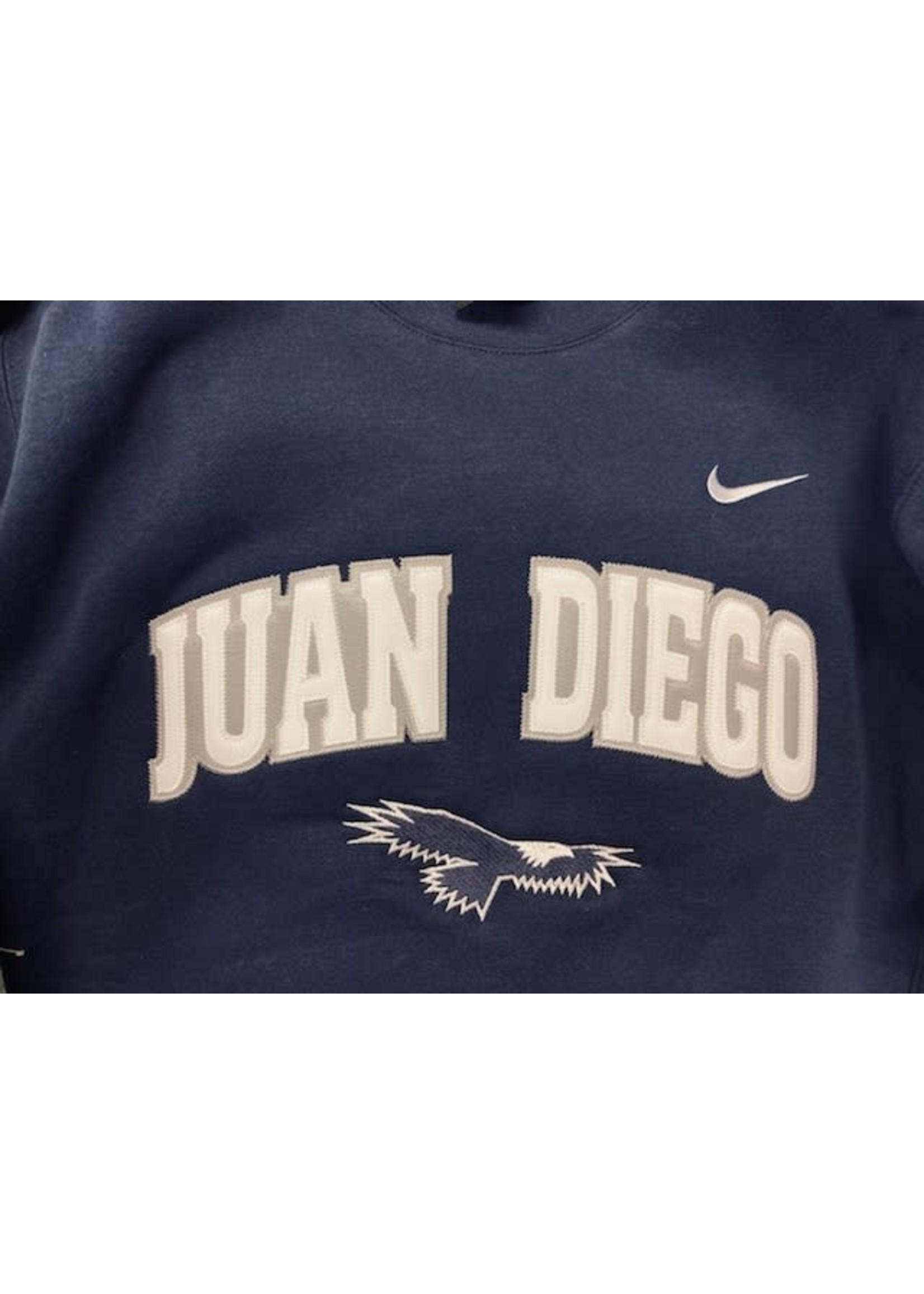 NON-UNIFORM Juan Diego Tackle Twill Eagle, Nike Crew Sweatshirt