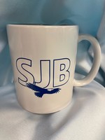 NON-UNIFORM SJB Ceramic Mug 11 oz, white