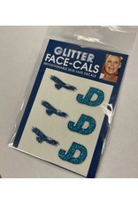 NON-UNIFORM JD Skin Safe Glitter Decal, 6pk sticker