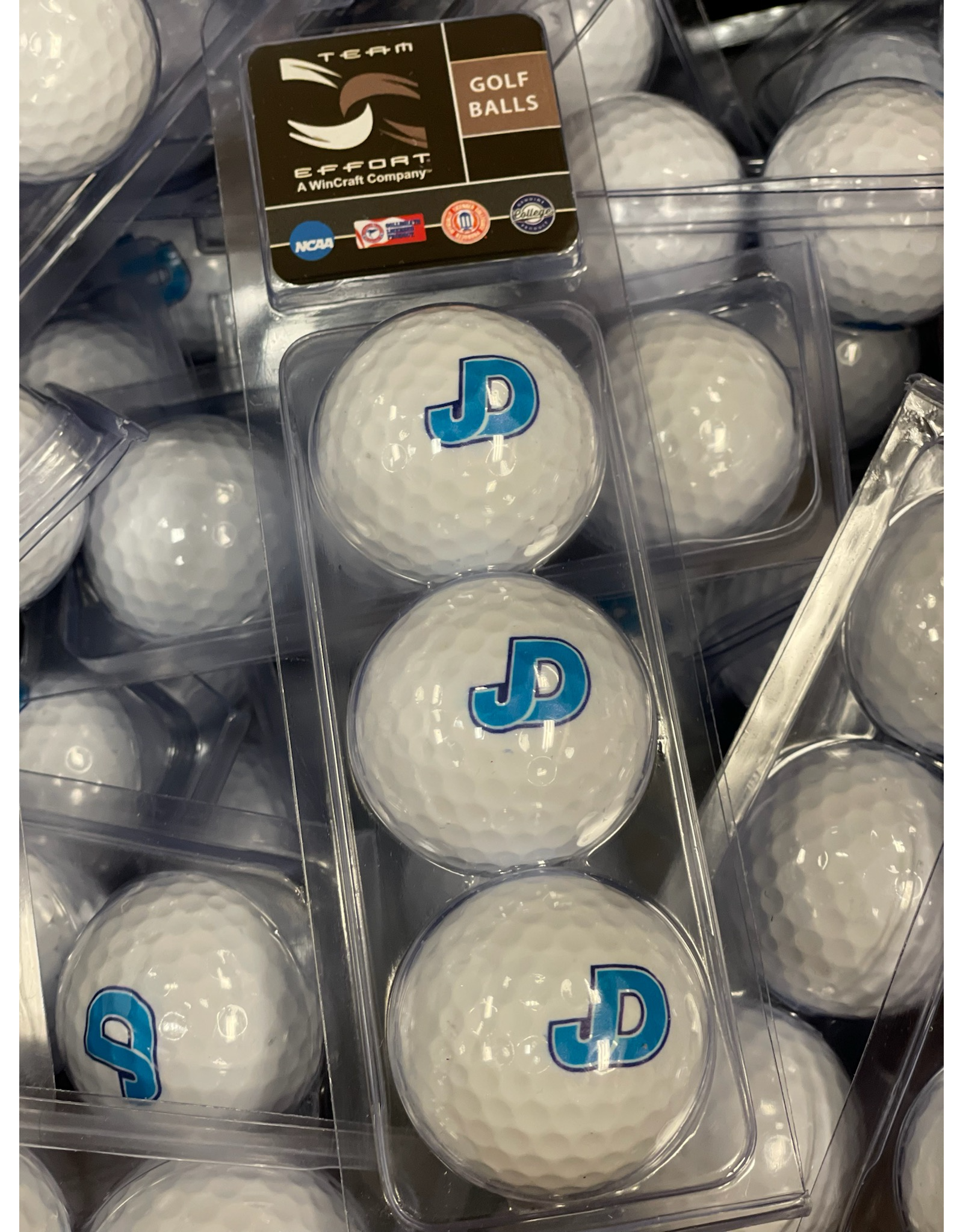 NON-UNIFORM GOLF - JD logo Golf Balls, 3 pack