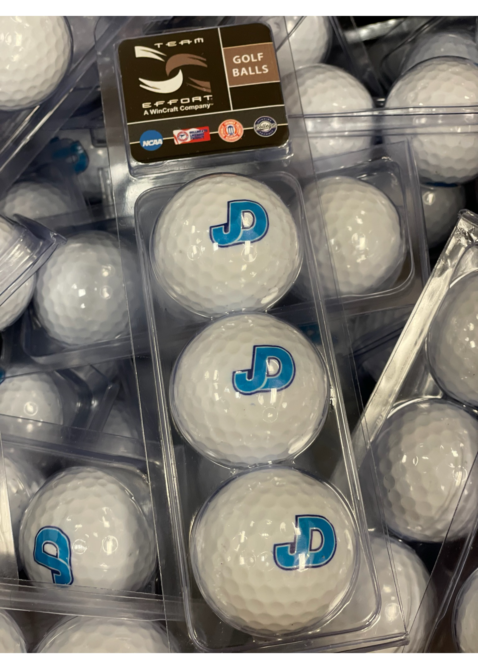 NON-UNIFORM GOLF - JD logo Golf Balls, 3 pack