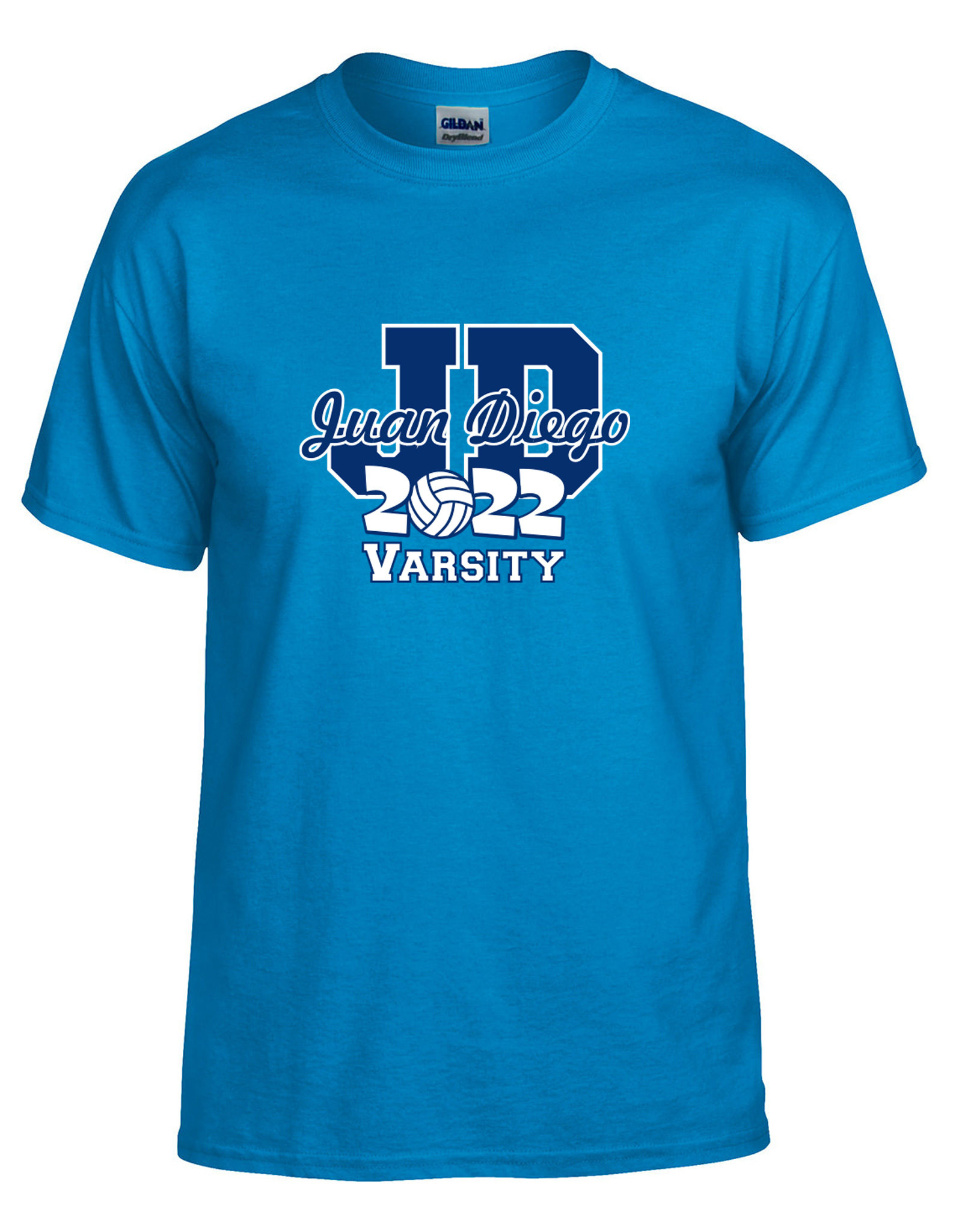 NON-UNIFORM 2022 Varsity Volleyball T-Shirt, Sapphire