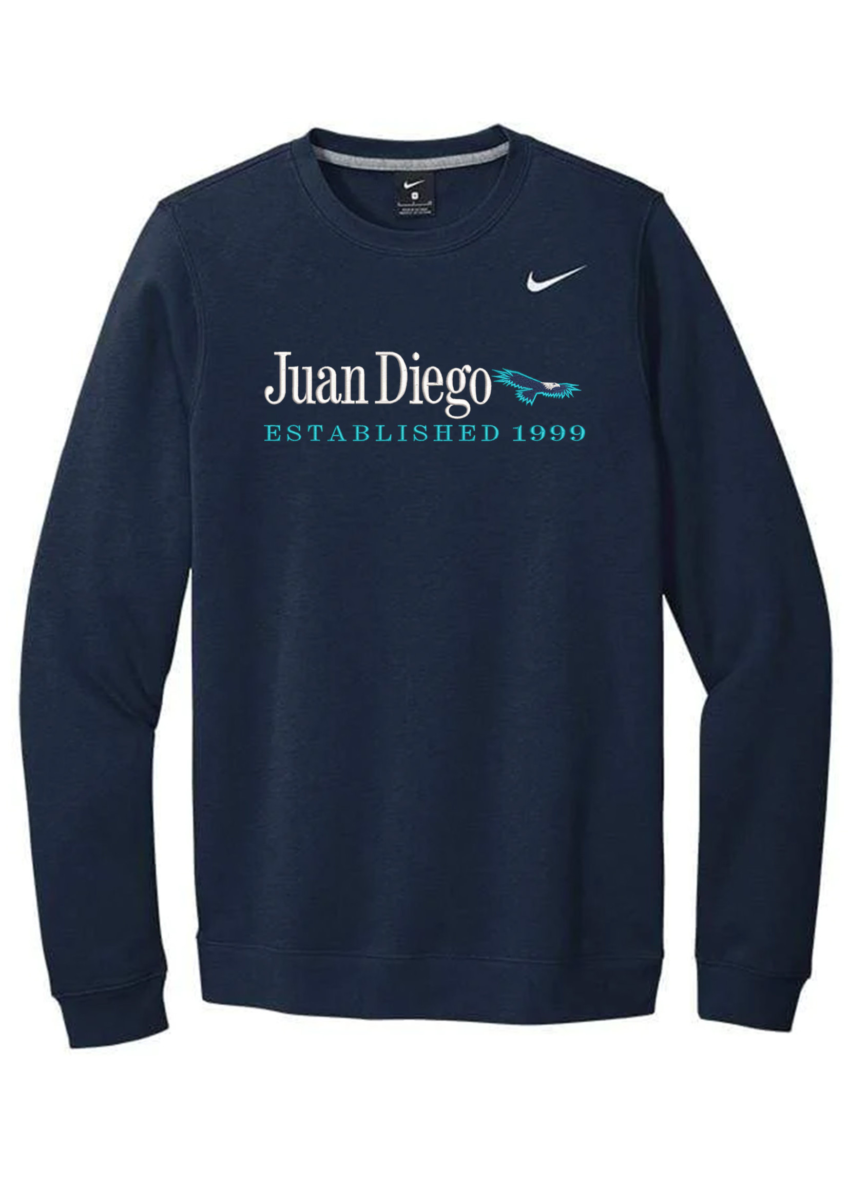 NON-UNIFORM Nike Juan Diego Established 1999 Crew Neck Sweatshirt