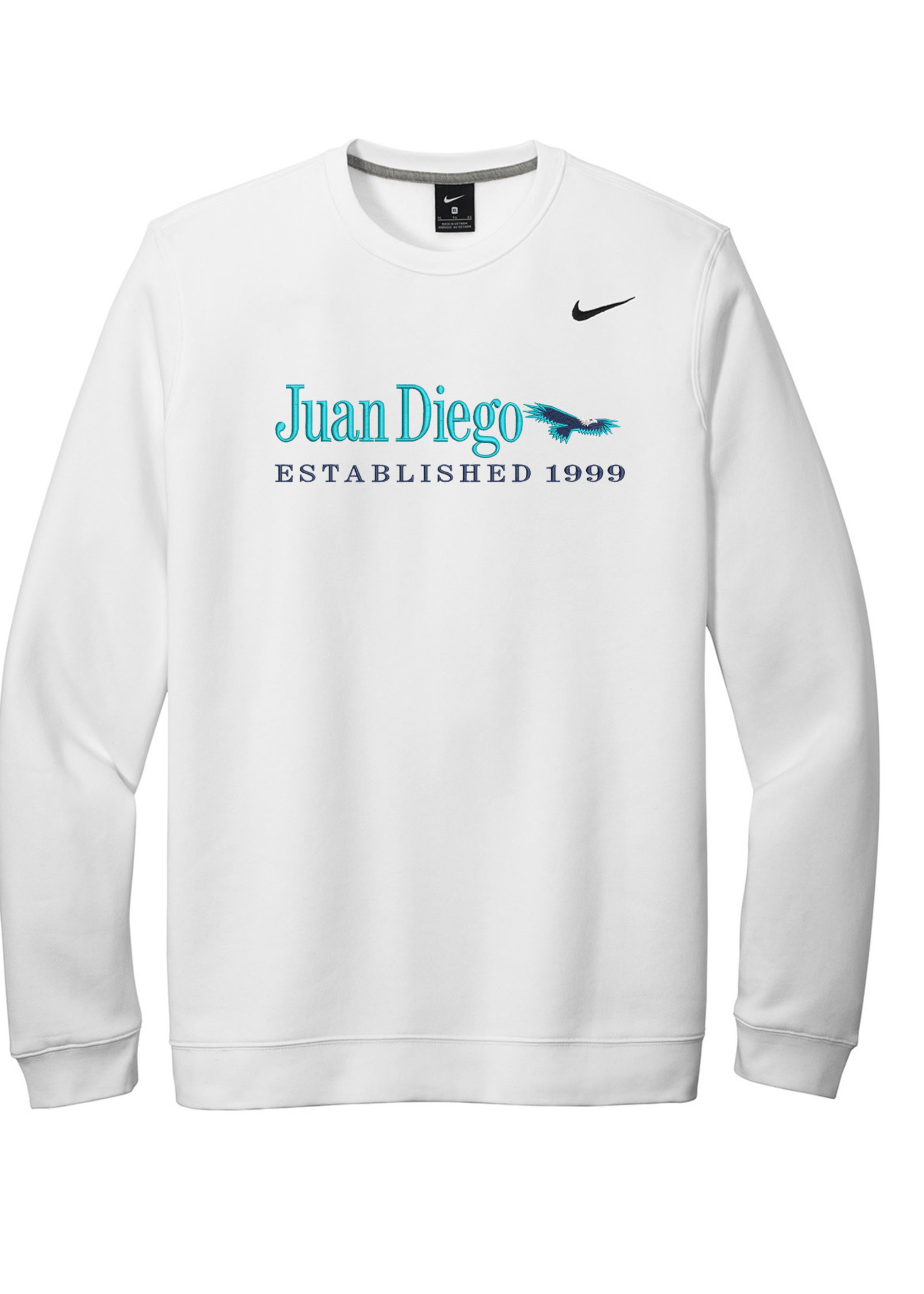 NON-UNIFORM Nike Juan Diego Established 1999 Crew Neck Sweatshirt