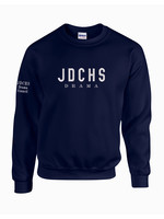 NON-UNIFORM JDCHS Drama Crew Neck Sweatshirt, Navy