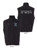 NON-UNIFORM JD Media Microfleece Full-Zip Vest