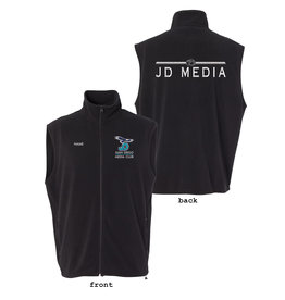 NON-UNIFORM JD Media Microfleece Full-Zip Vest