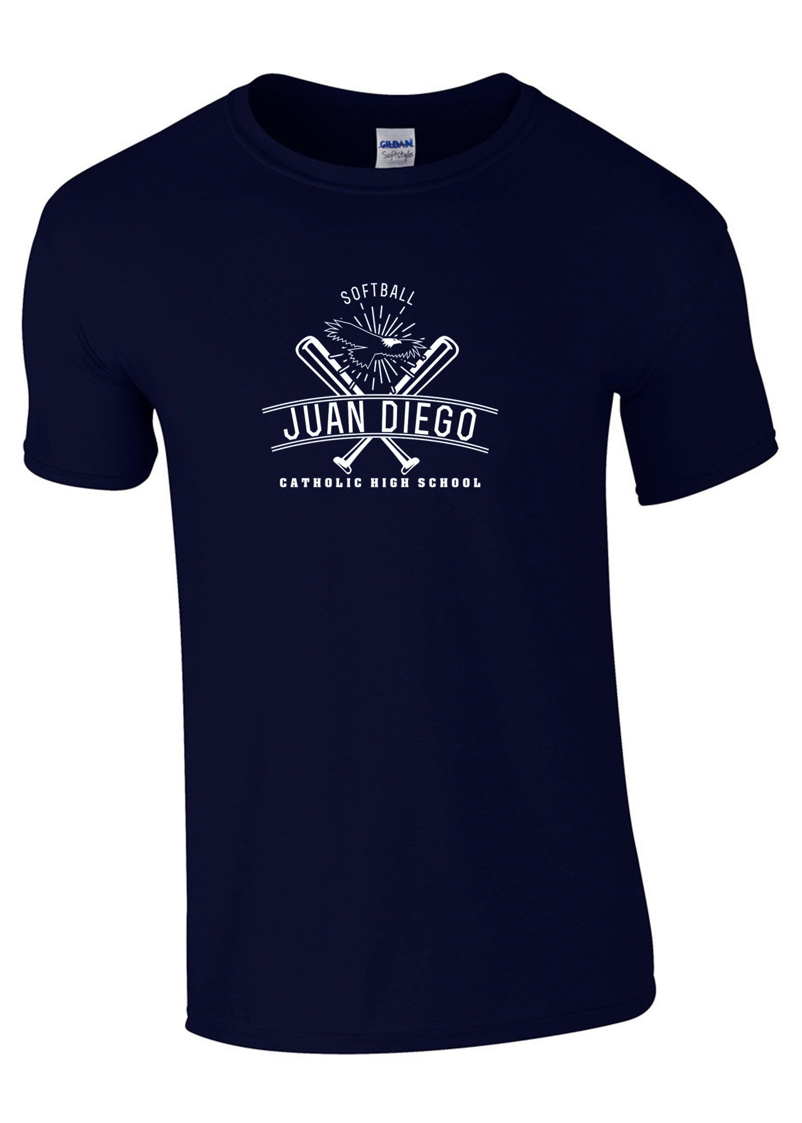 NON-UNIFORM JD Softball Spirit T-Shirt, legacy bat design