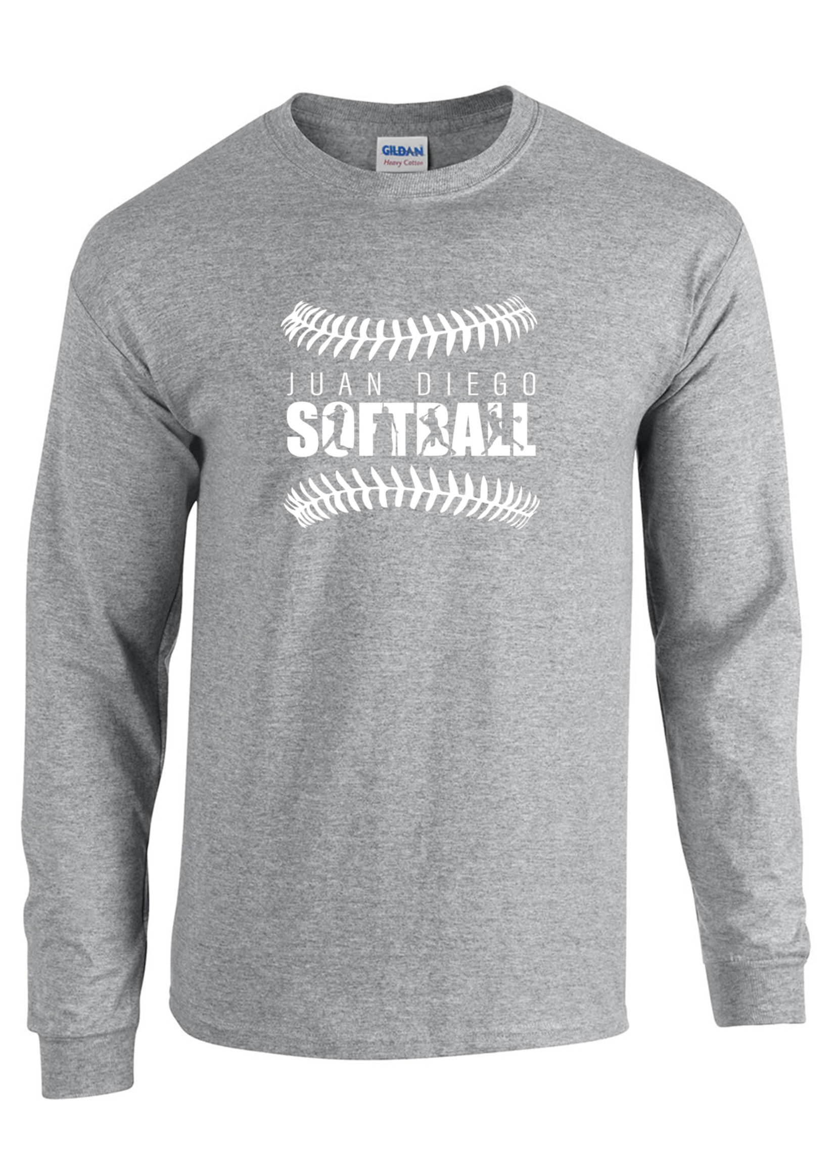 NON-UNIFORM JD Softball Spirit Long Sleeve T-Shirt, new design