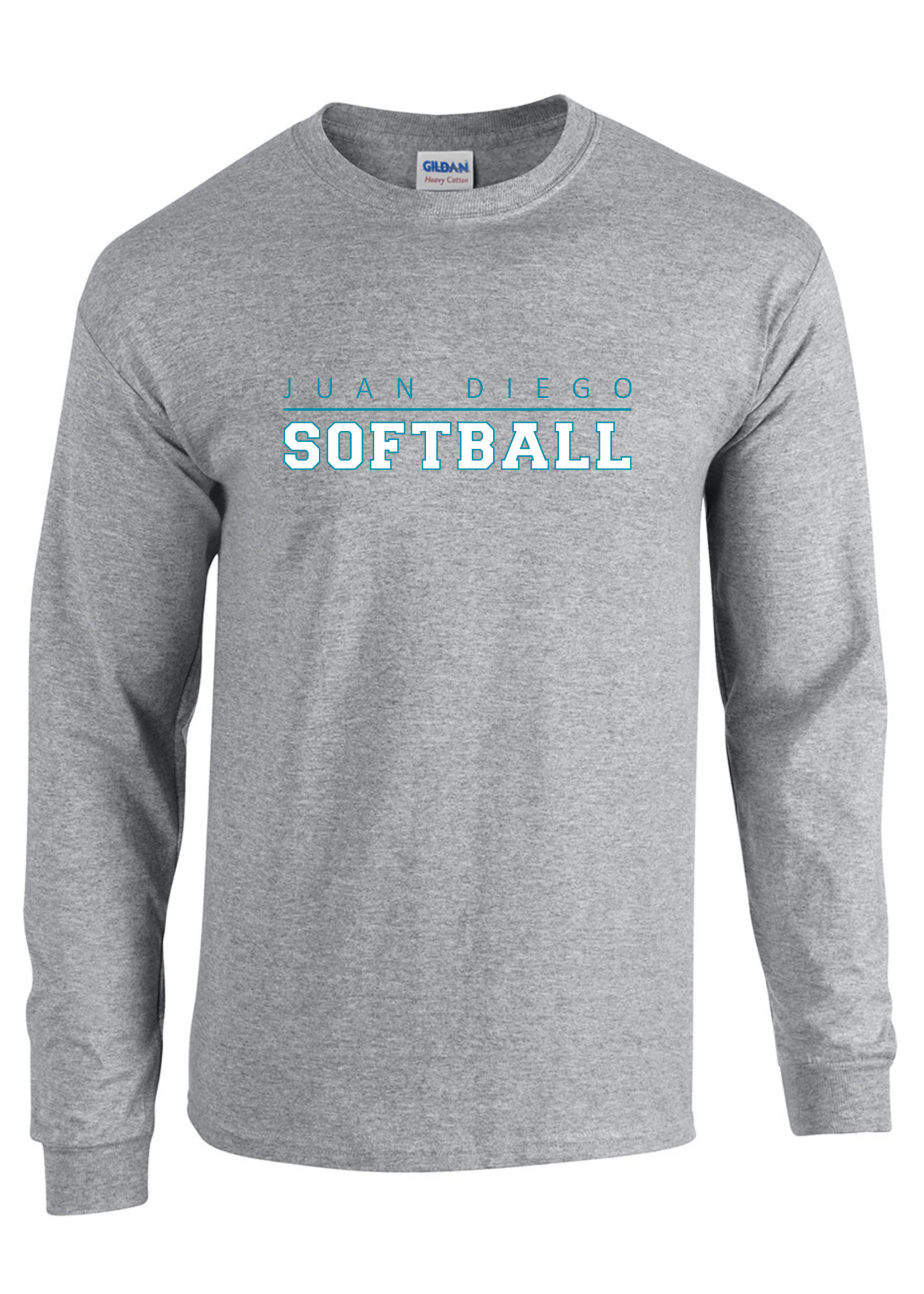 NON-UNIFORM JD Softball Spirit Long Sleeve T-Shirt, JD Sport Text