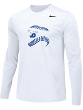 JD Baseball Nike Spirit Long Sleeve T-Shirt, large baseball