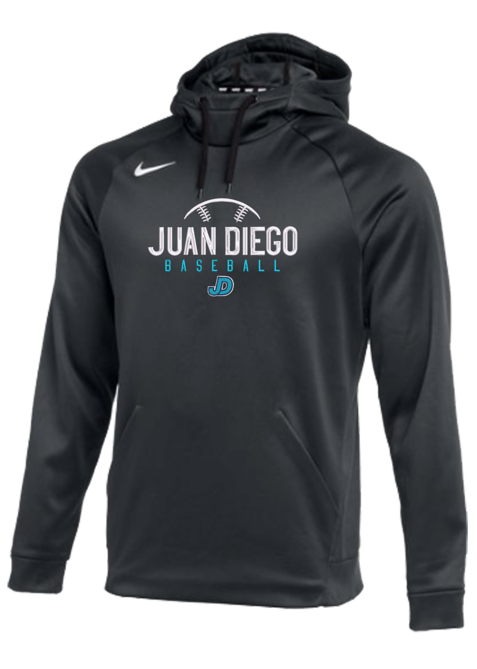 NON-UNIFORM JD Baseball Nike Therma Hooded Pullover