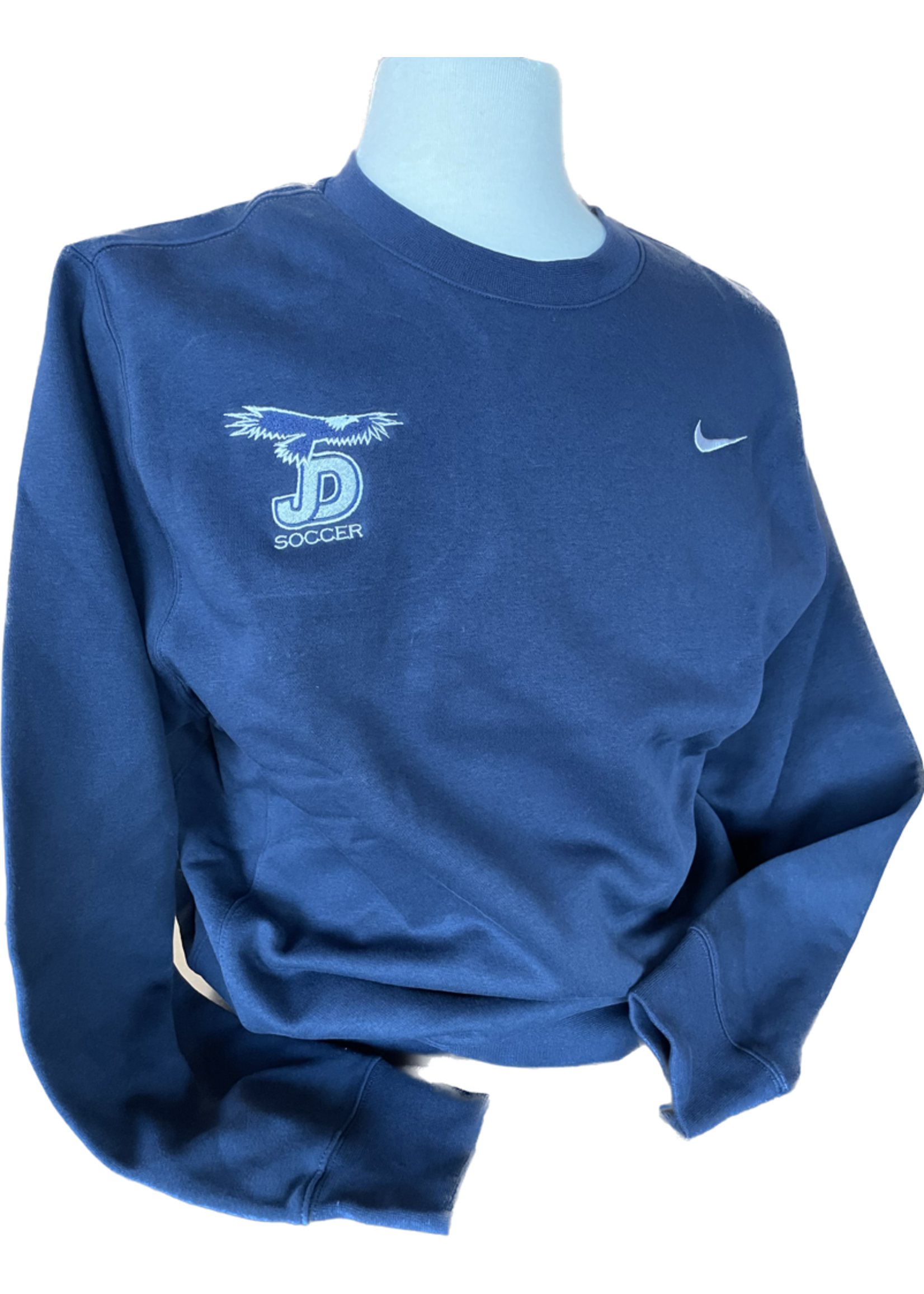 NON-UNIFORM Soccer - Custom JD Soccer Nike Crew Neck Sweatshirt, Unisex