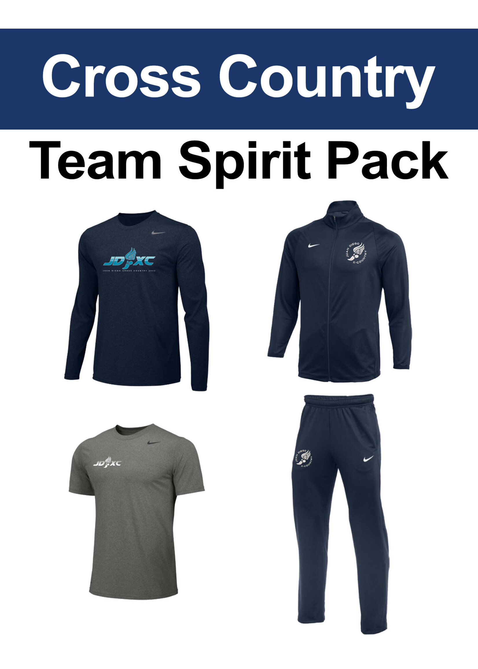 UNIFORM JDXC Team Spirit Pack Order