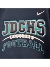 JD Tackle Twill Football Sweatshirt Hoodie - Saint Paul's Place