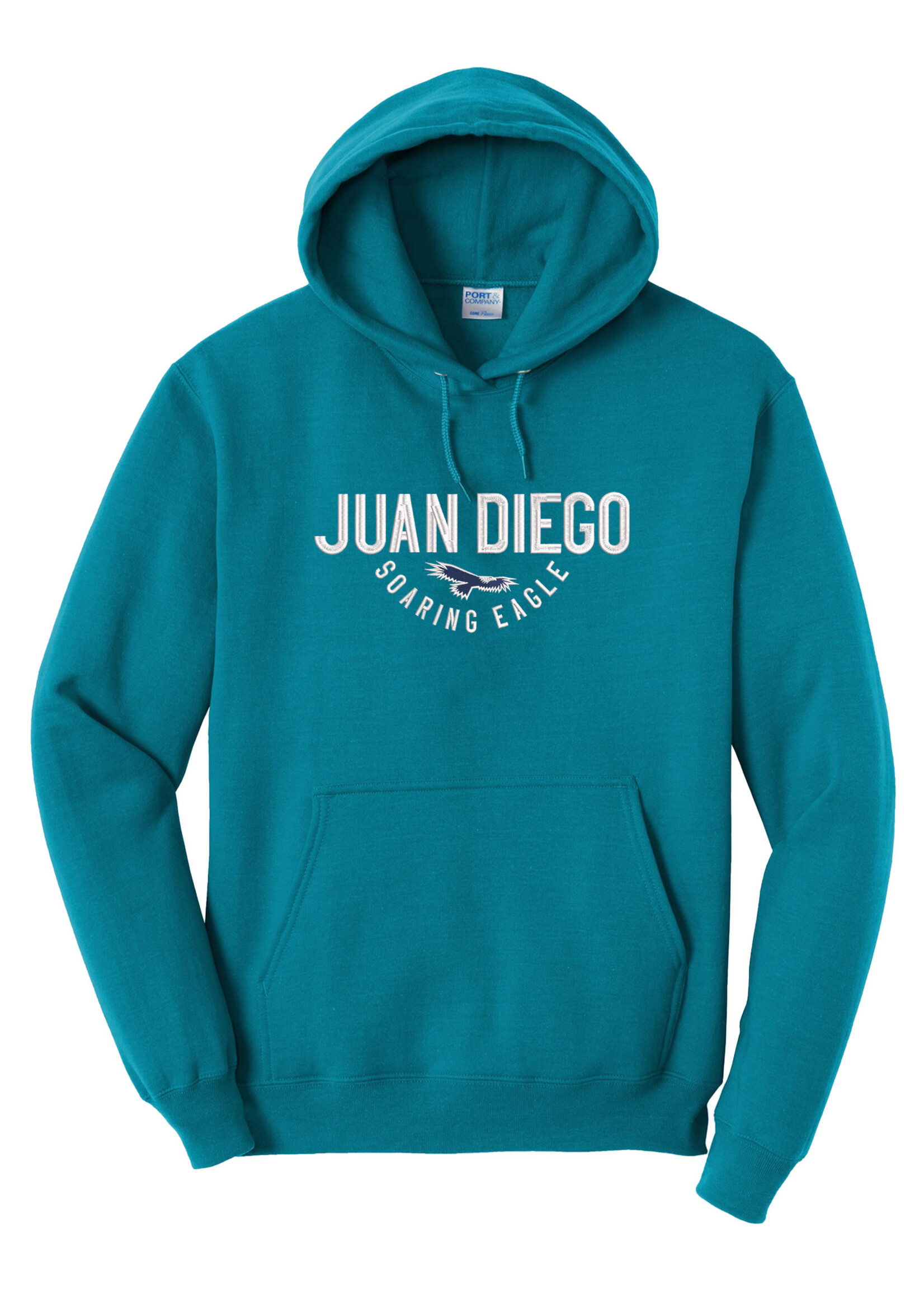 NON-UNIFORM JD Core Fleece Pullover Sweatshirt, Teal