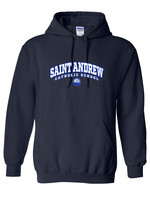 NON-UNIFORM Saint Andrew Hooded Pullover Spirit Sweatshirt, Navy