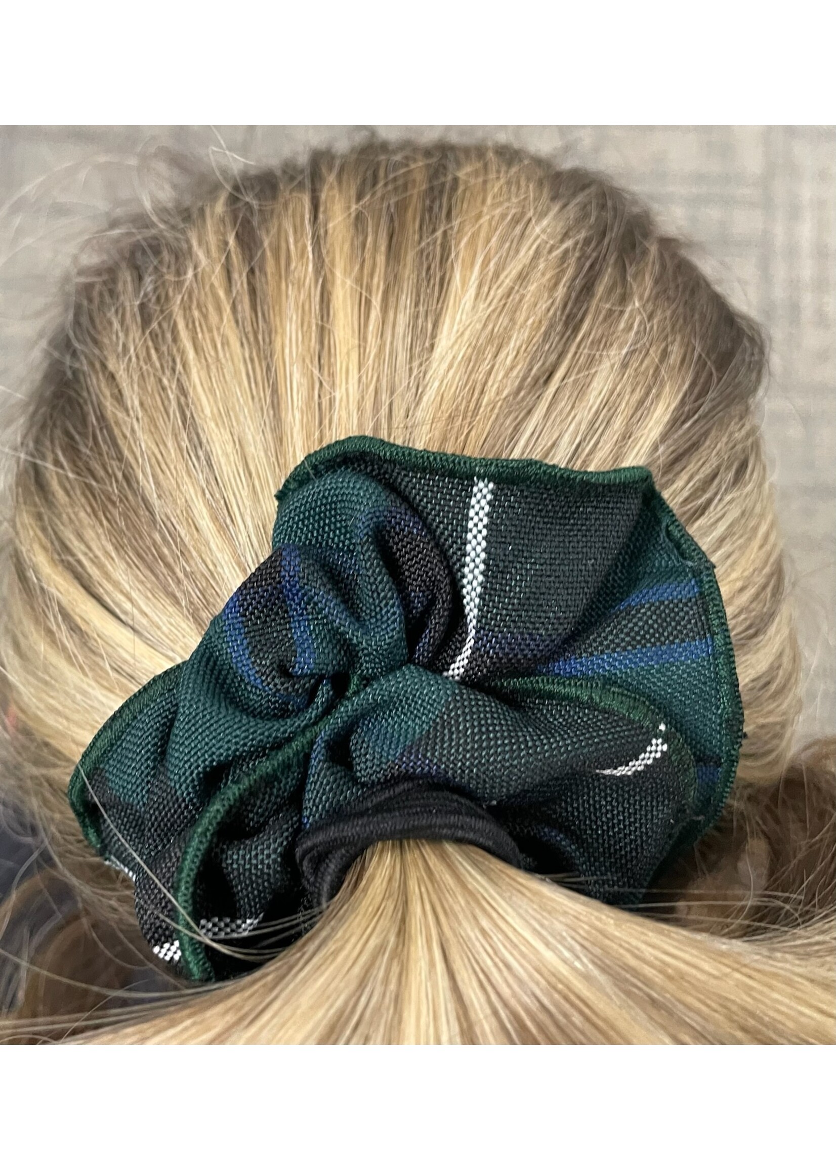 UNIFORM Hair - Scrunchie with Merrowed Edge, SJB Plaid, FBE17