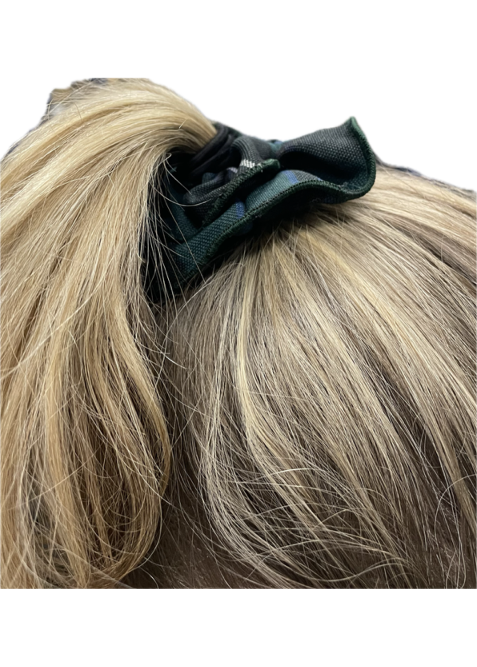 UNIFORM Hair - Scrunchie with Merrowed Edge, SJB Plaid, FBE17