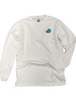 NON-UNIFORM JD Turquoise logo Long Sleeve Shirt, Unisex