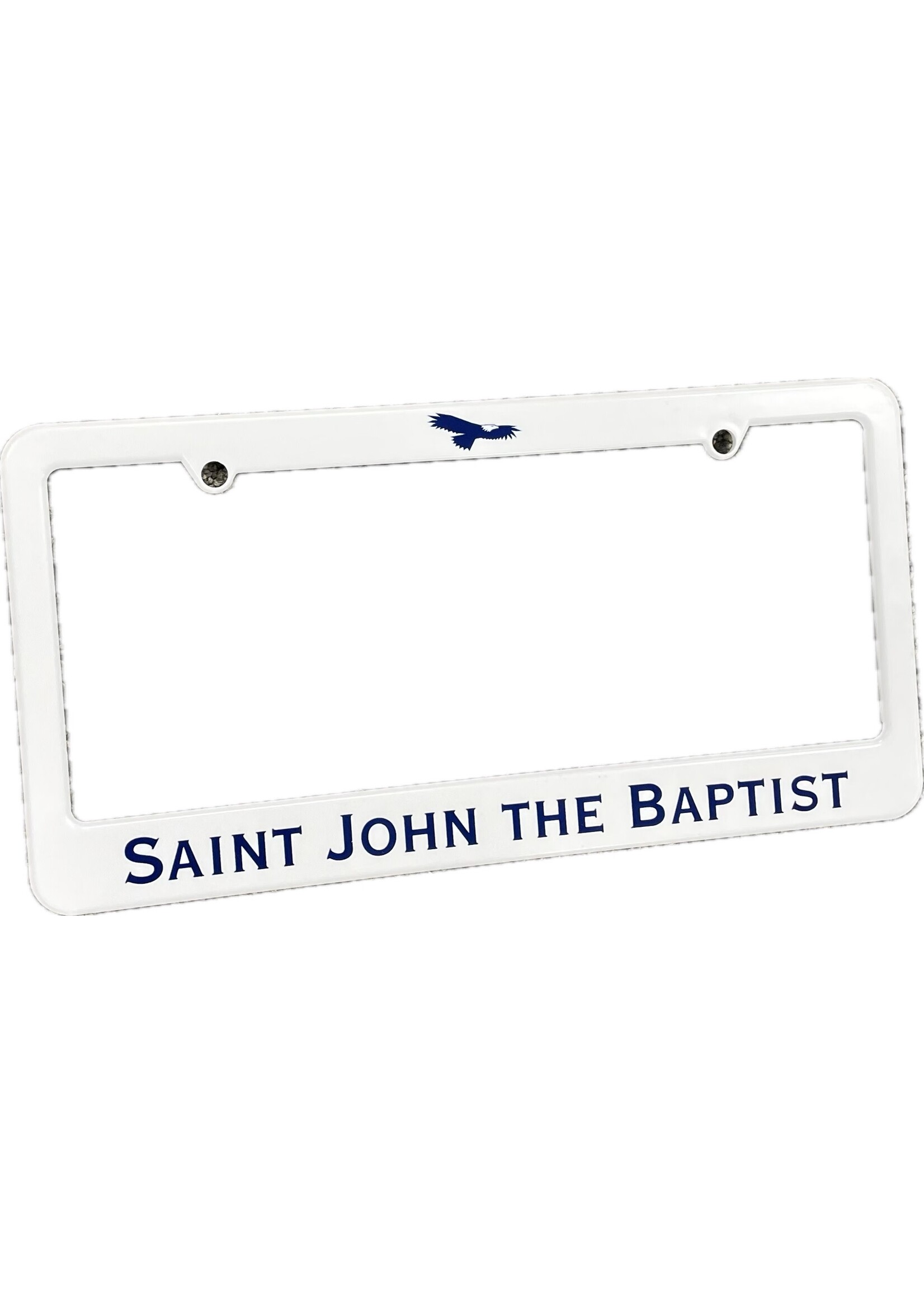 NON-UNIFORM Saint John the Baptist License Plate Frame