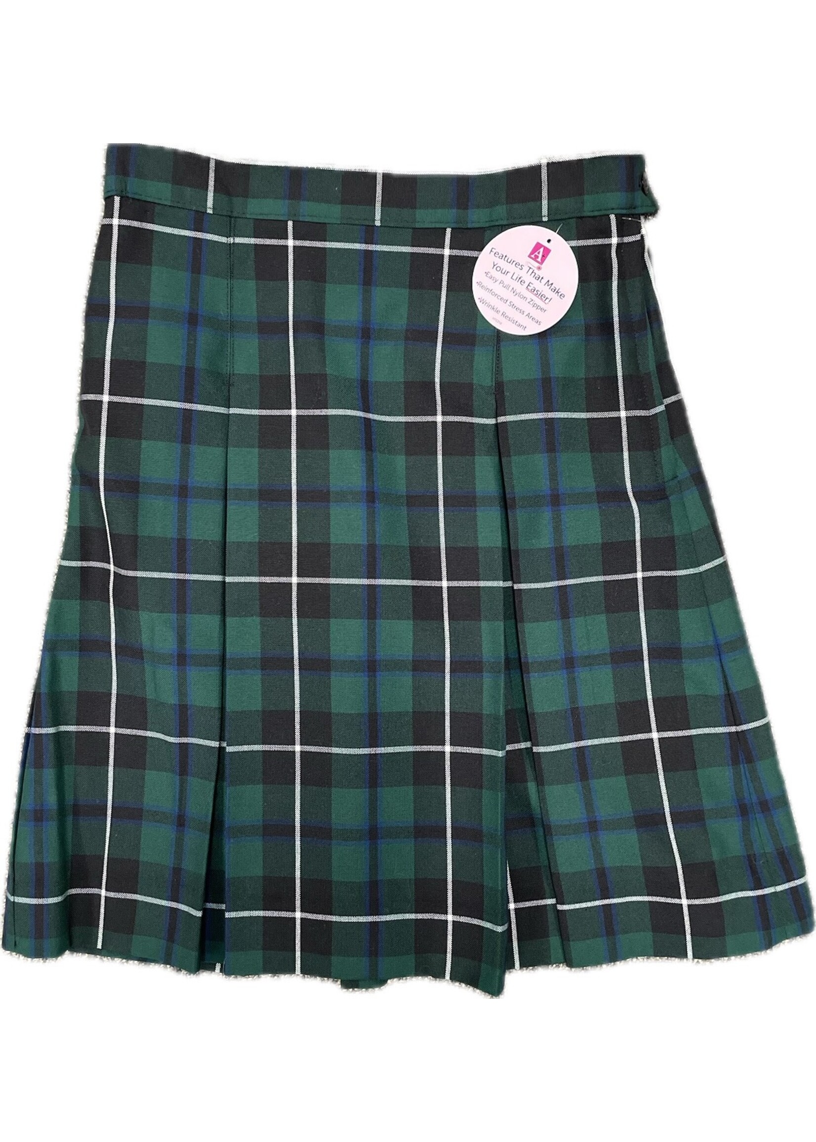 UNIFORM SJB Skirt SJ-Girls-1034 PPR/H Plaid 90-Skirt-4th 8th-grade