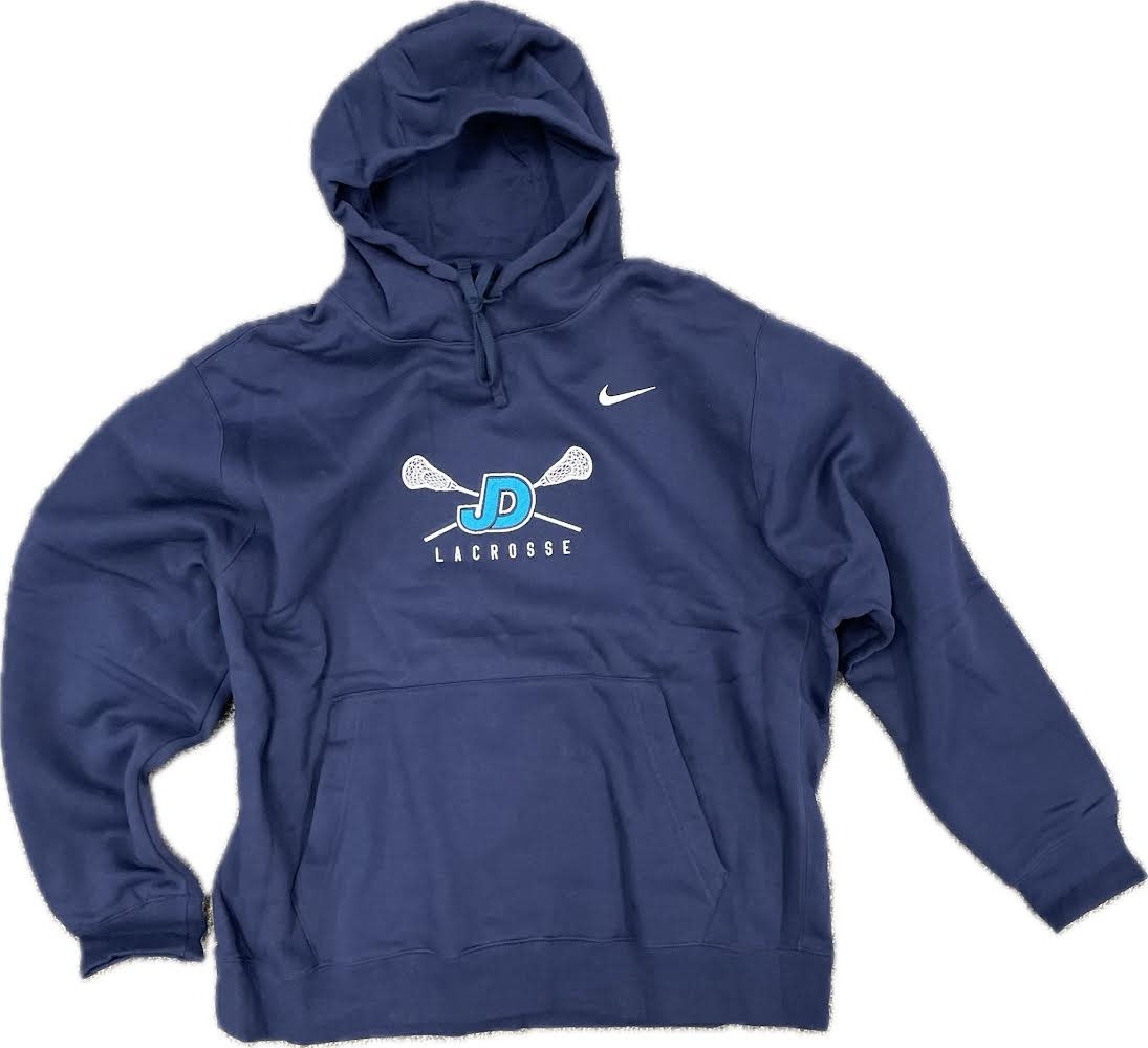 Lacrosse JD Lacrosse Sticks Nike Hooded Sweatshirt, unisex