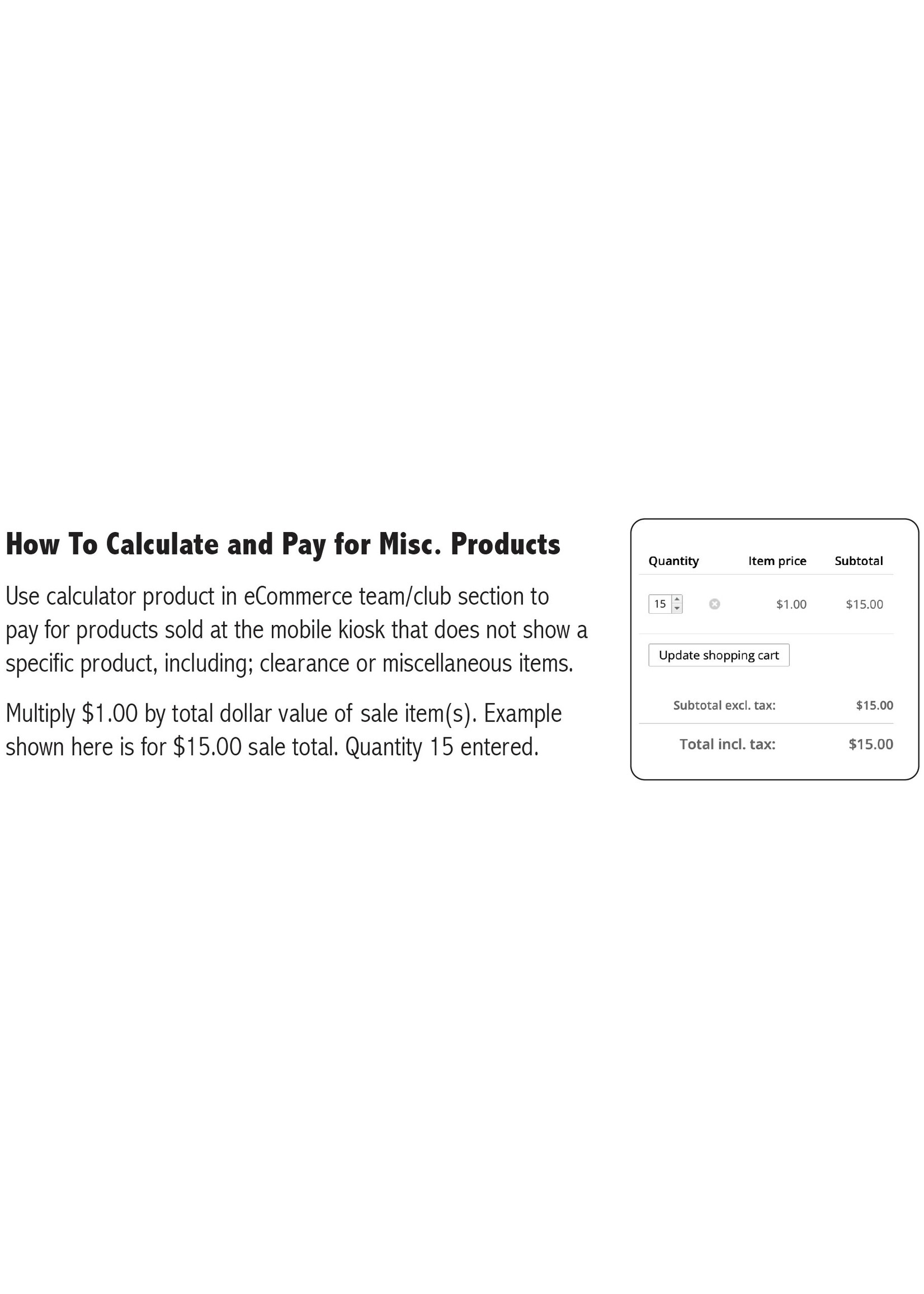 NON-UNIFORM Boys Lacrosse Kiosk Calculator