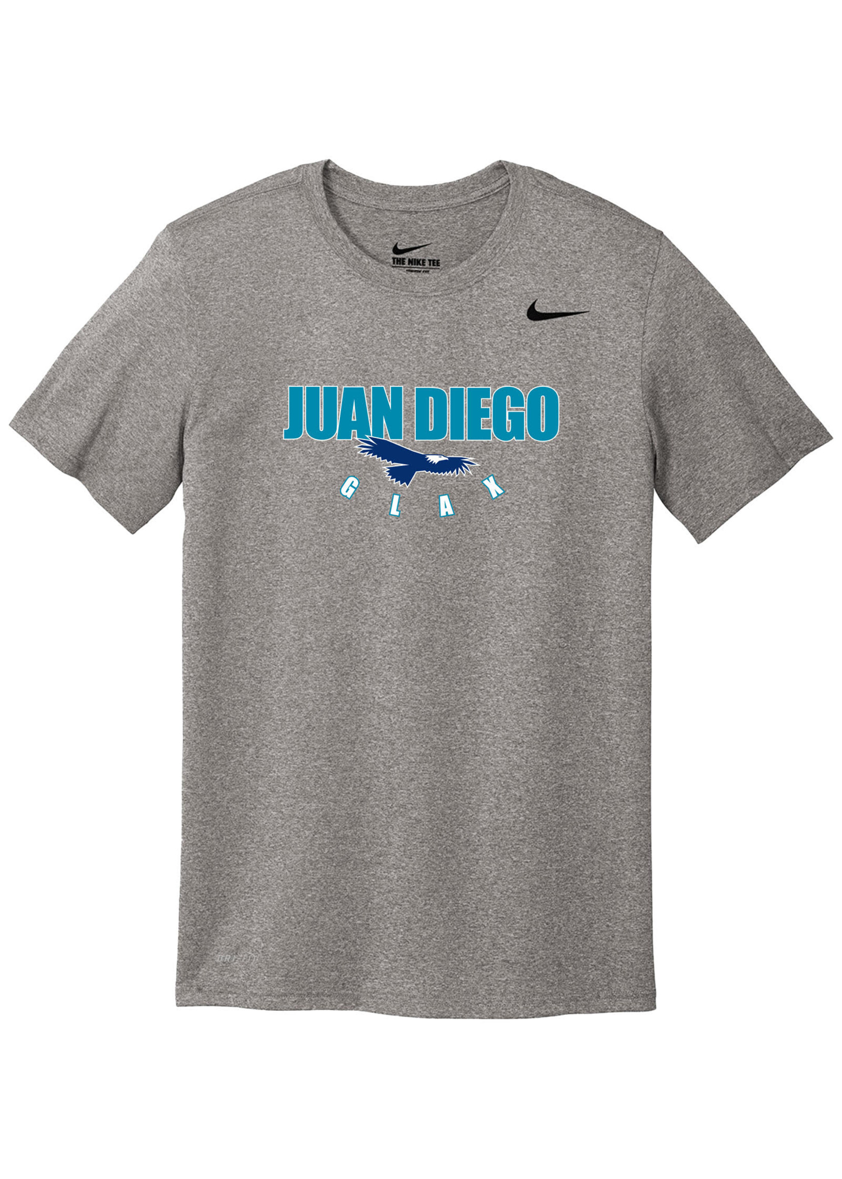 NON-UNIFORM Juan Diego GLAX - Nike Legend Short Sleeve Shirt, Unisex, Gray