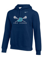 NON-UNIFORM Lacrosse - JD Girls Lacrosse Sticks Embr. Nike Hooded Sweatshirt, Unisex