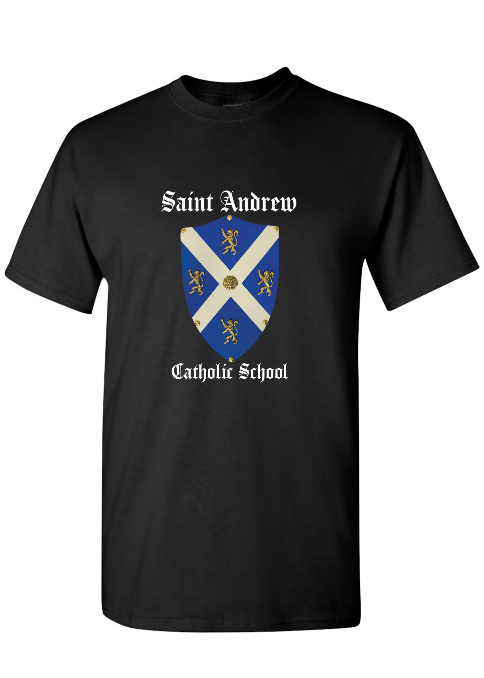 NON-UNIFORM Saint Andrew Catholic School Shield  - Spirit Shirt, Unisex