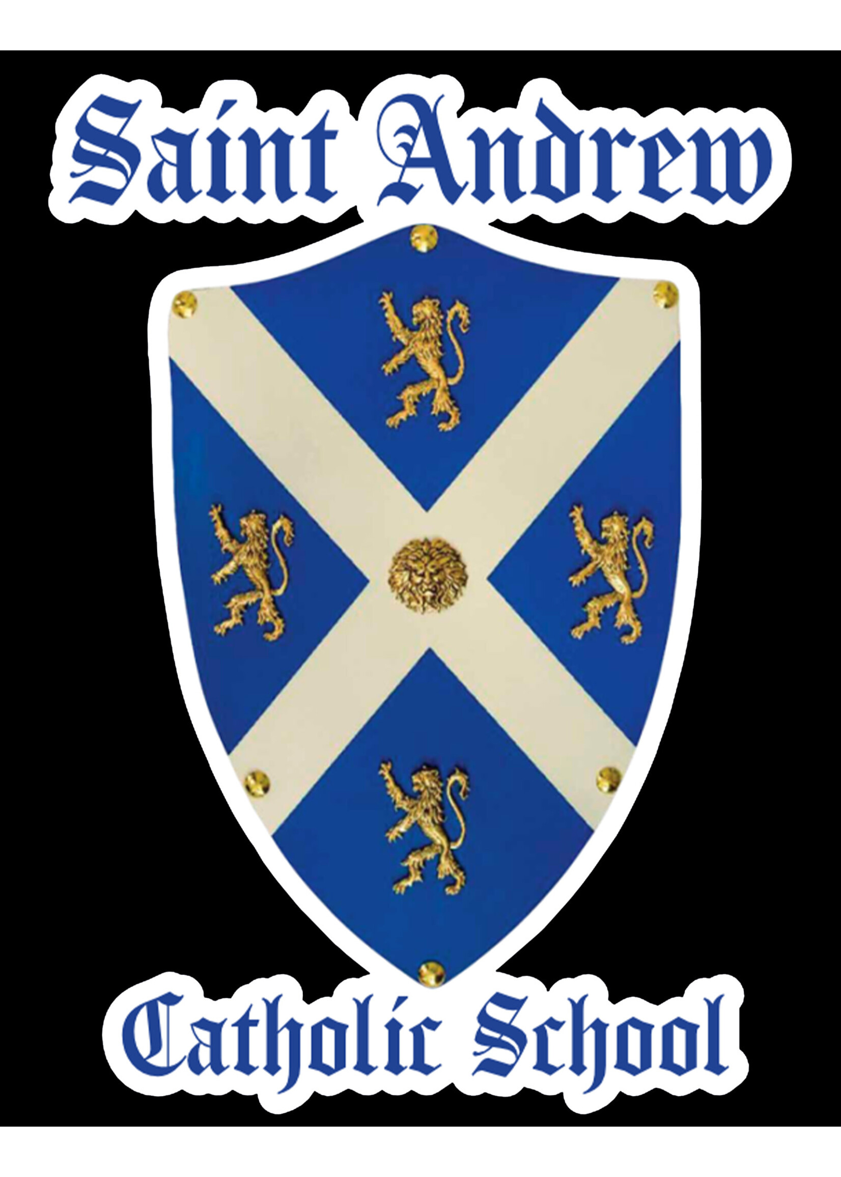 NON-UNIFORM Saint Andrew Crest Sticker