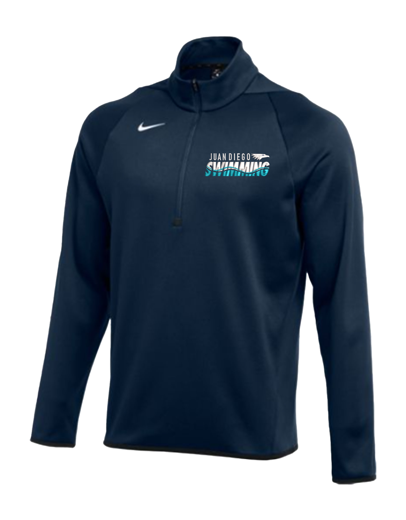 JD Swim Nike Therma-FIT Long Sleeve 1/4 Zip Top - Saint JD Swim Nike Therma-FIT Long Sleeve 1/4 Zip Top - Saint