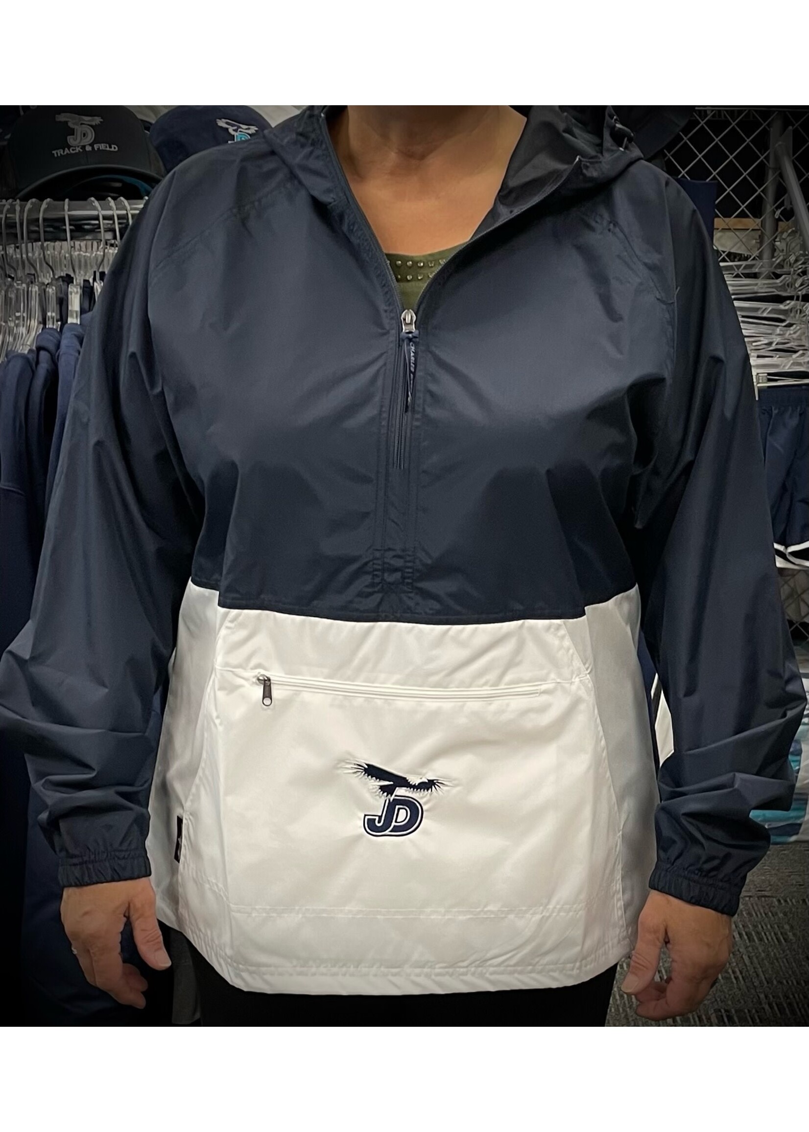 NON-UNIFORM Juan Diego Color Block Pack n Go Pullover 1/4 Zip