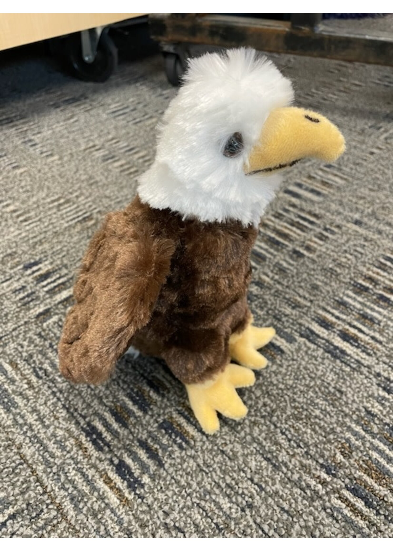 NON-UNIFORM Eagle, 7.5" Plush Standing Eagle