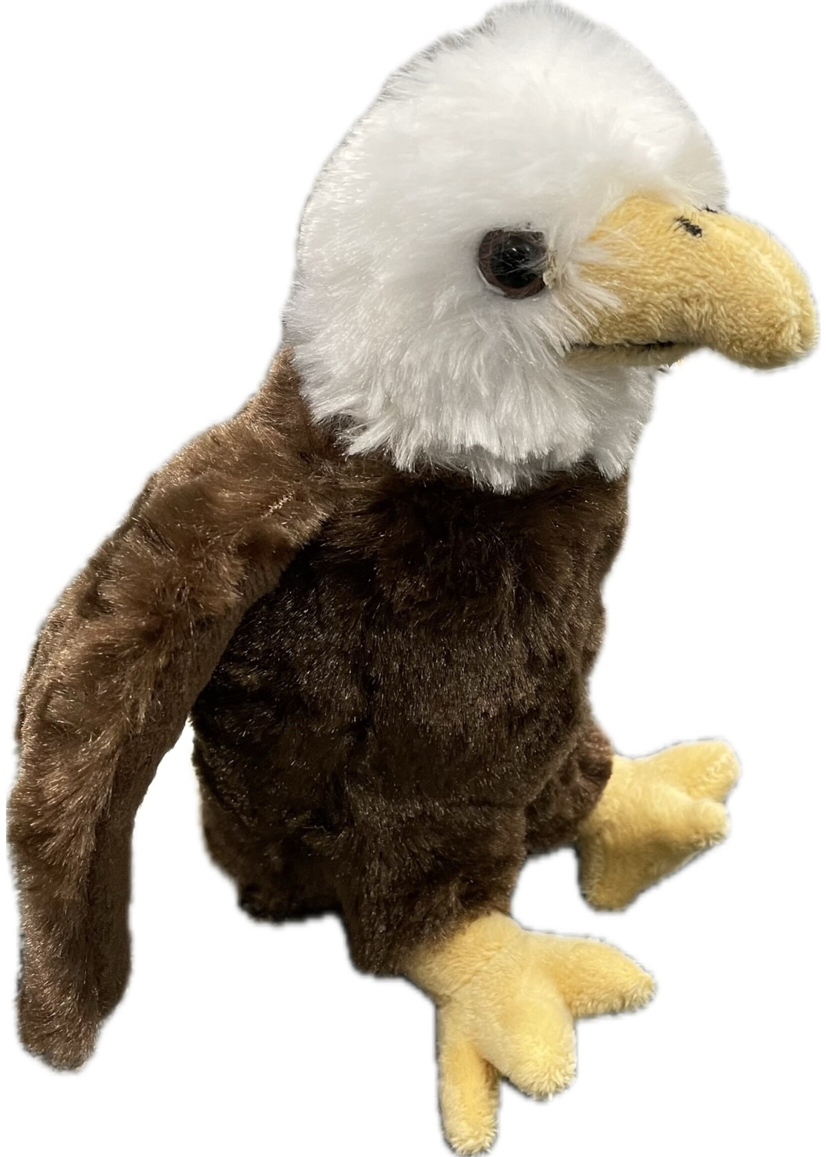 NON-UNIFORM Eagle, 7.5" Plush Standing Eagle