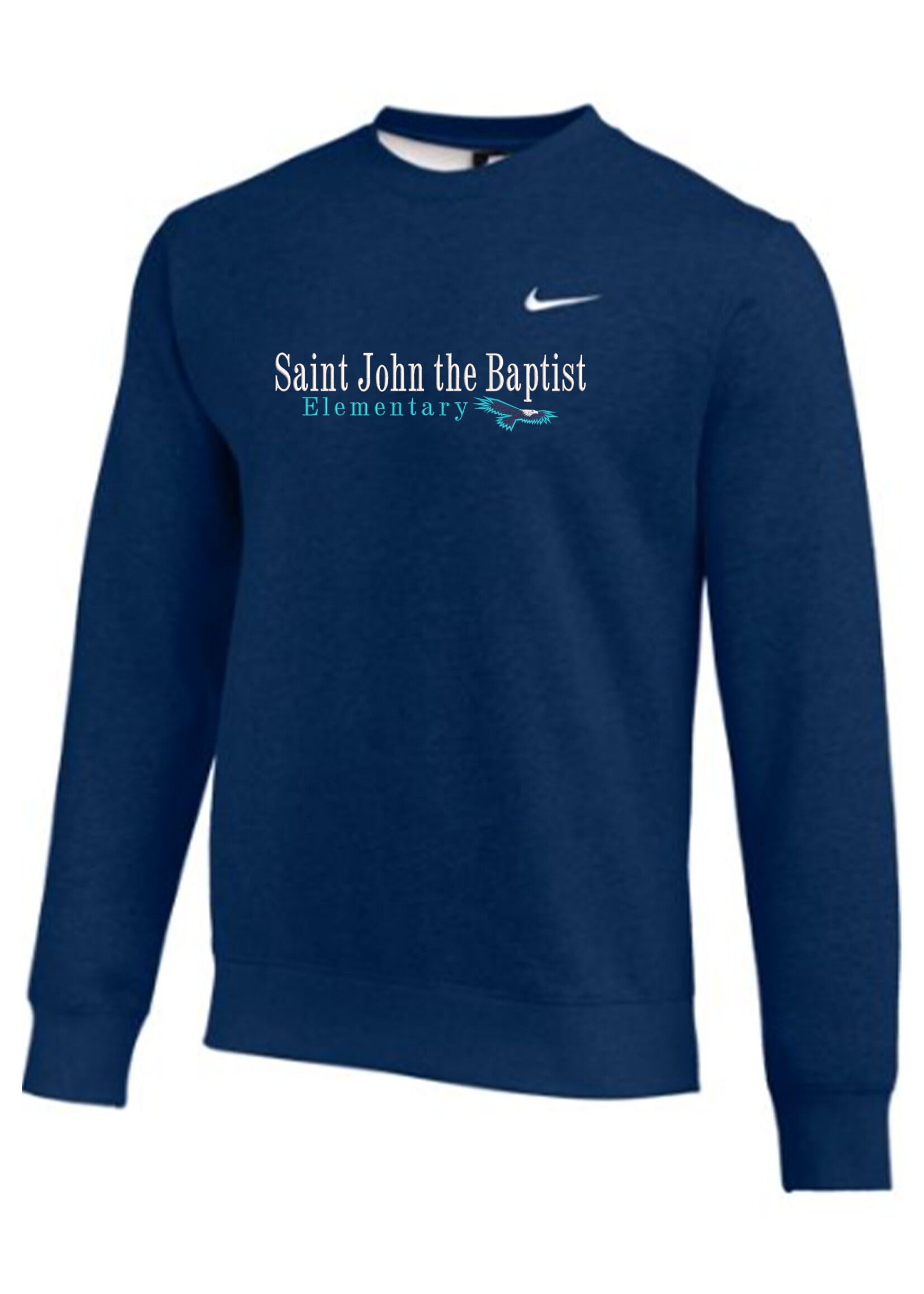 NON-UNIFORM St John the Baptist ES (eagle) Nike Crew Neck Sweatshirt