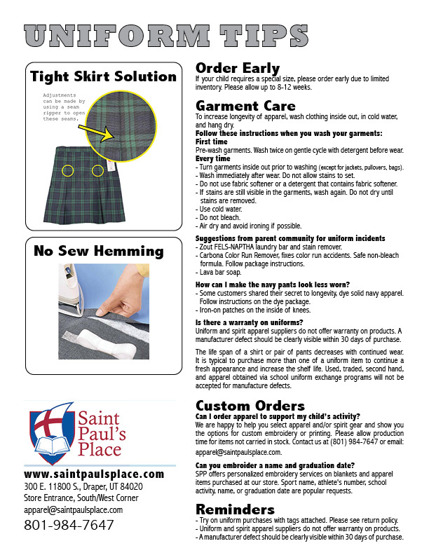 Uniform Tips